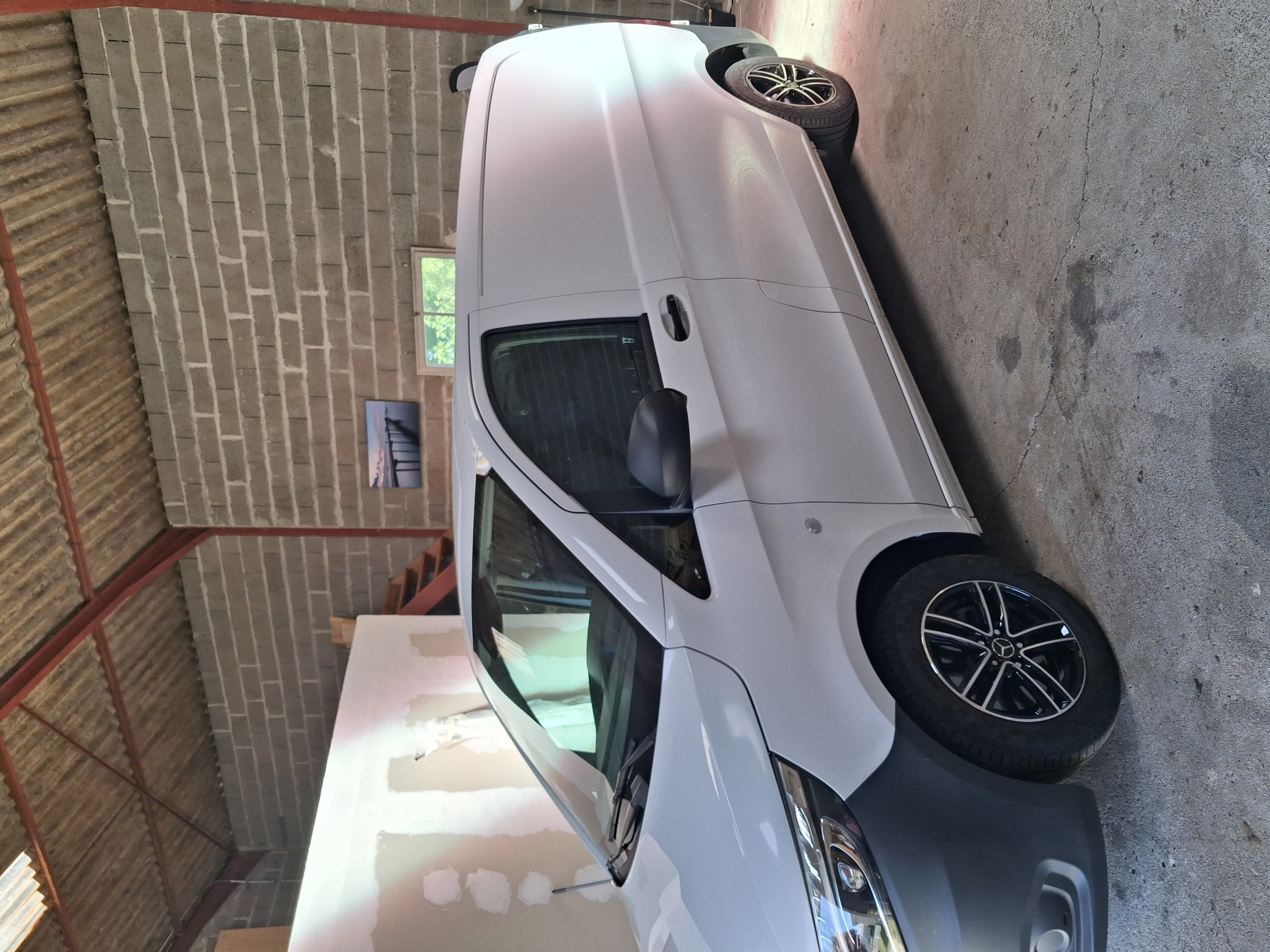 Pose jantes aluminium van